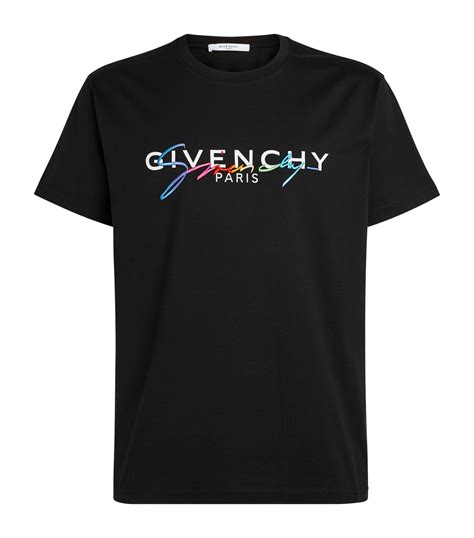 givenchy logo tee|T Shirts .